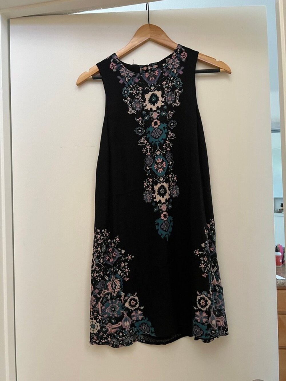 Ecote Guinevere Black Backless Frock Dress from Urban Outfitters